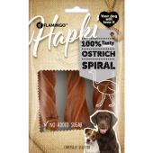 Спираловидни кучешки лакомства Flamingo HAPKI SPIRAL WITH OSTRICH с месо от щраус